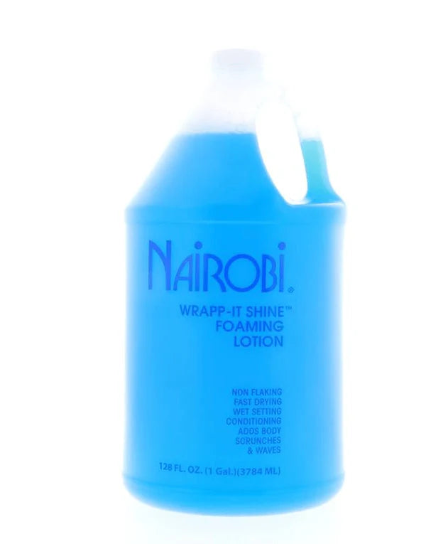 Nairobi Wrapp-It Shine Foaming Lotion - Styling Hold and Shine 8 Oz