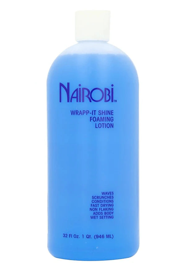 Nairobi Wrapp-It Shine Foaming Lotion - Styling Hold and Shine 8 Oz