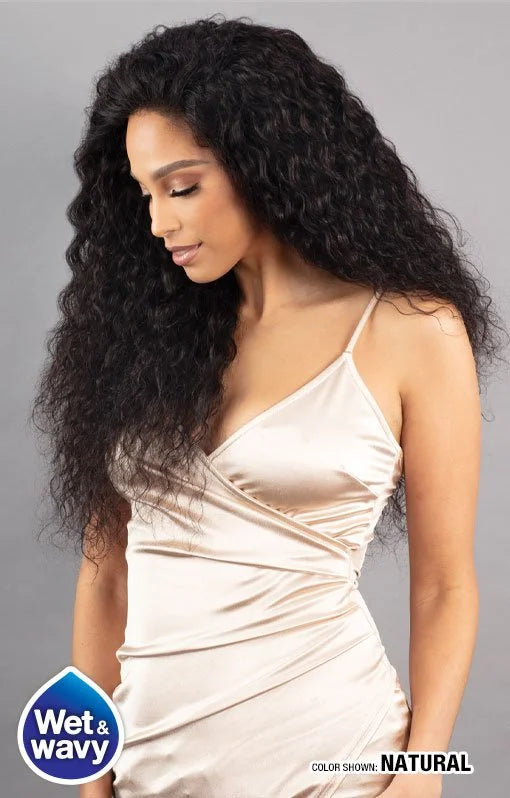 Model Model Dream weaver (previously Fresh) Wet & Wavy 100% Virgin Remy Weaving Loose Wave Curl 7PCS