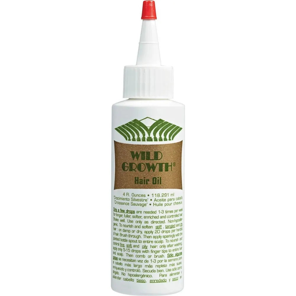 Wild Growth Hair Oil & Light Moisturizer - 4oz