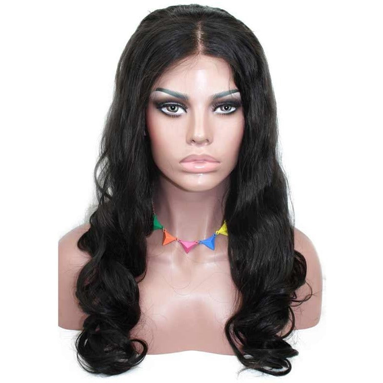 10A Grade Glueless Full Lace Wigs 100% Virgin Hair ( Body Wave )