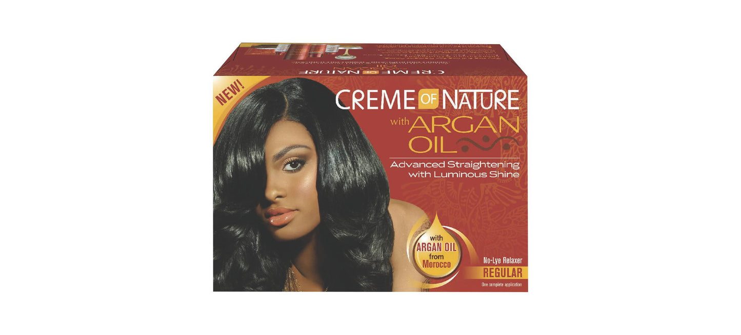 Crème of Nature® No-Lye Relaxer with Argan Oil