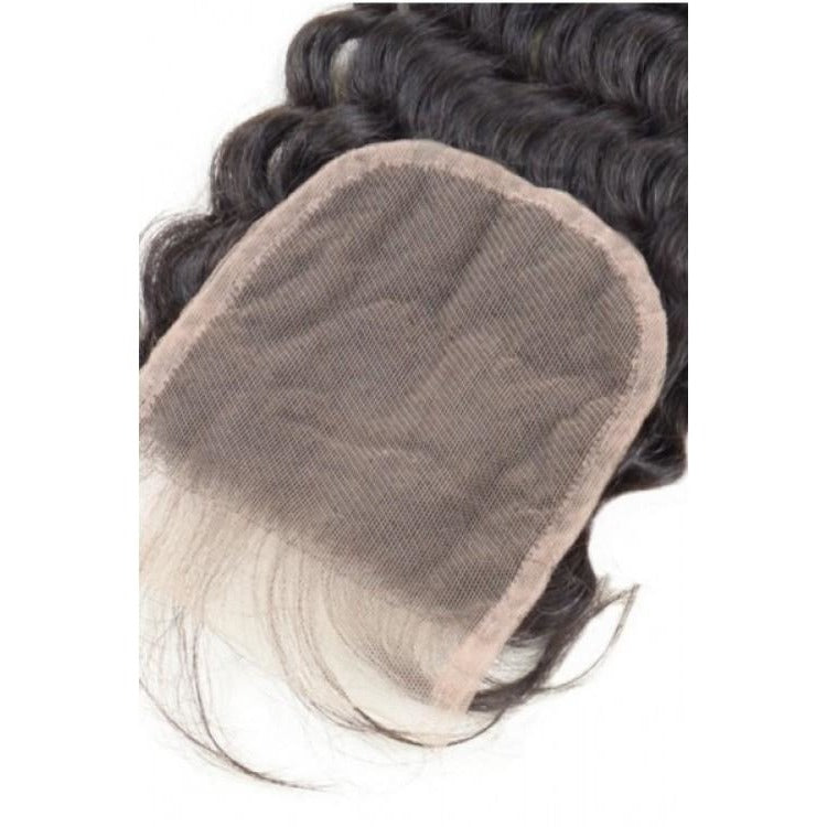 10A Grade 4*4 Lace Closure 100% Virgin Hair - Loose Deep