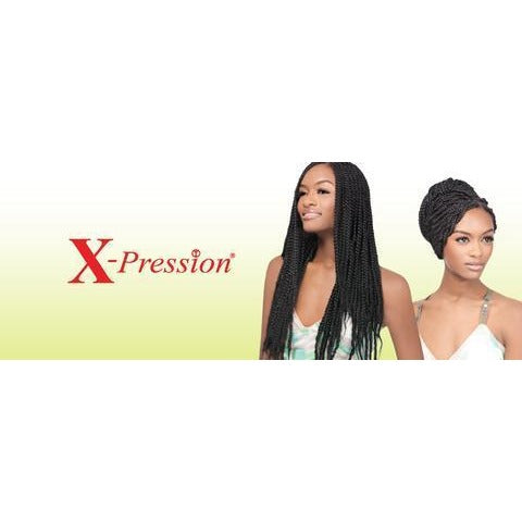 X-PRESSION 100% Kanekalon Braid