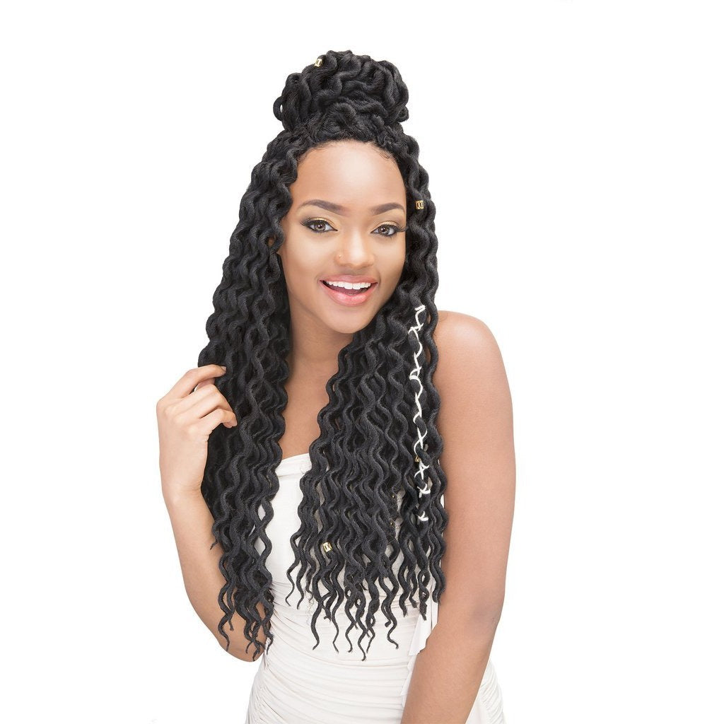 JANET COLLECTION 2X MAMBO NATURAL COILY LOCS 18″