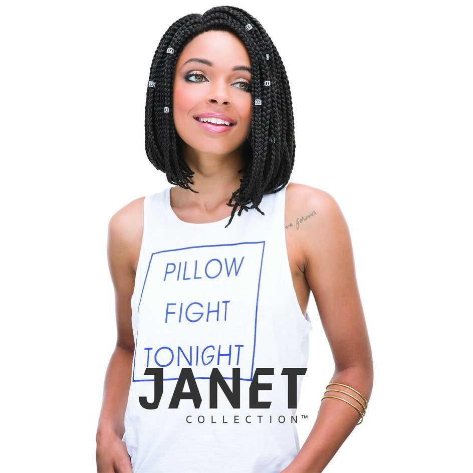 JANET COLLECTION 12" 3S Havana Mambo Box Braid (medium) 100% Kanekalon/Toyokalon