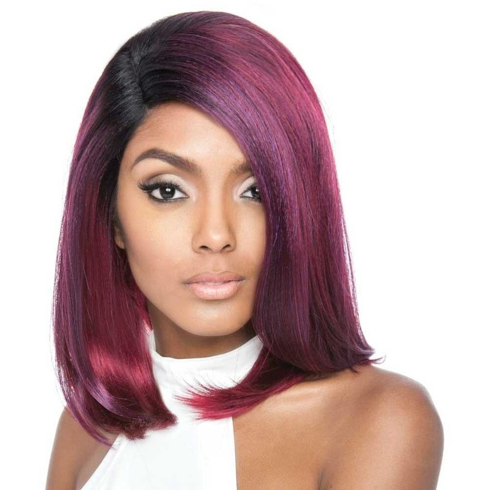 Brown Sugar Human Hair Blend Soft Swiss Lace Wig - BS207