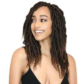 MODEL MODEL CROCHET BRAIDS GLANCE 2X BOMB TWIST 14"