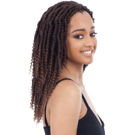 MODEL MODEL CROCHET BRAIDS GLANCE 2X BOMB TWIST 14"