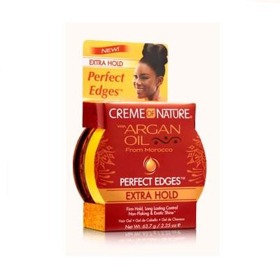 Creme Of Nature Perfect Edges Styling Product with Argan Oil - 2.25 fl oz jar