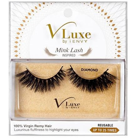 V-LUXE BY KISS I ENVY VIRGIN REMY TAPERED END MINK EYELASHES