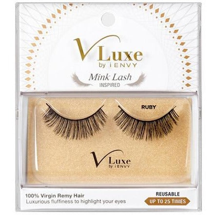 V-LUXE BY KISS I ENVY VIRGIN REMY TAPERED END MINK EYELASHES