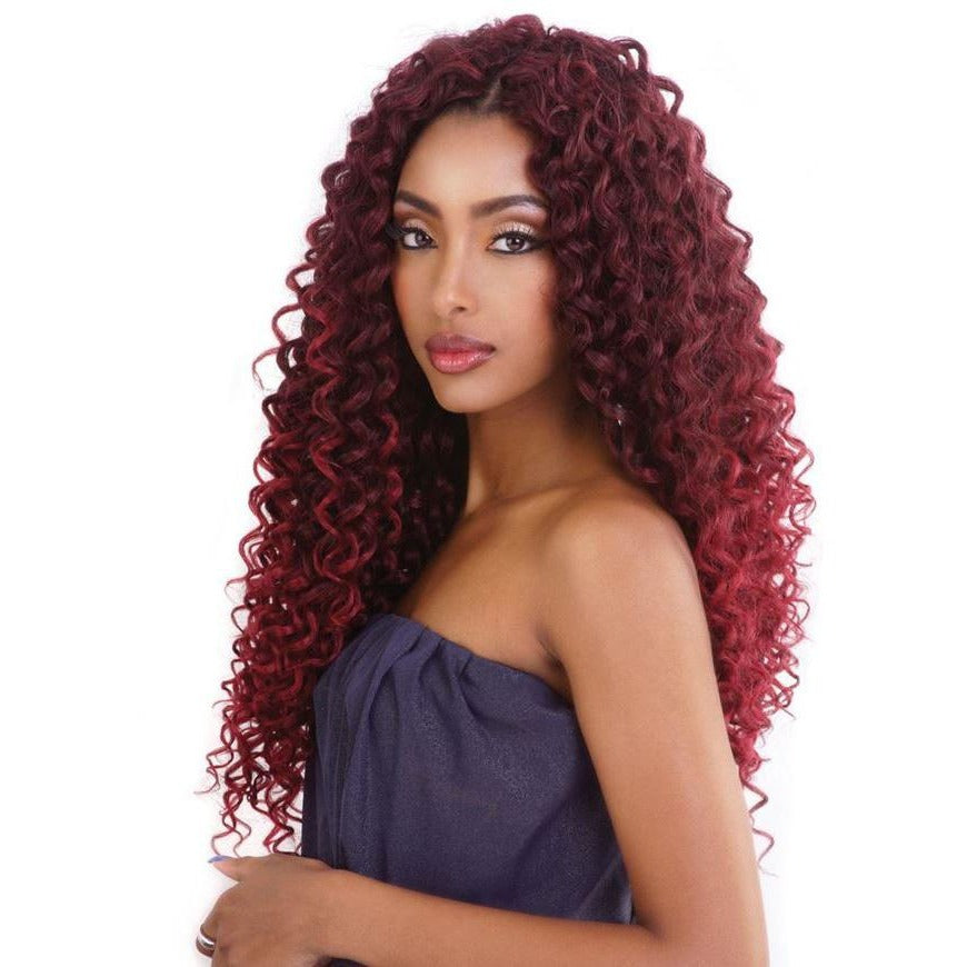 Afri Naptural Caribbean BEACH CURL 18"  Crochet Braid