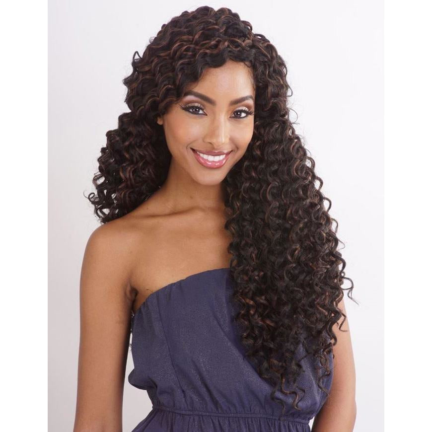 Afri Naptural Caribbean BEACH CURL 18"  Crochet Braid