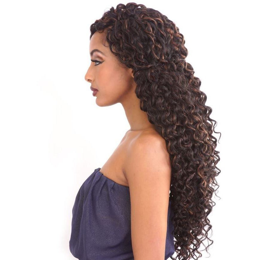 Afri Naptural Caribbean BEACH CURL 18"  Crochet Braid