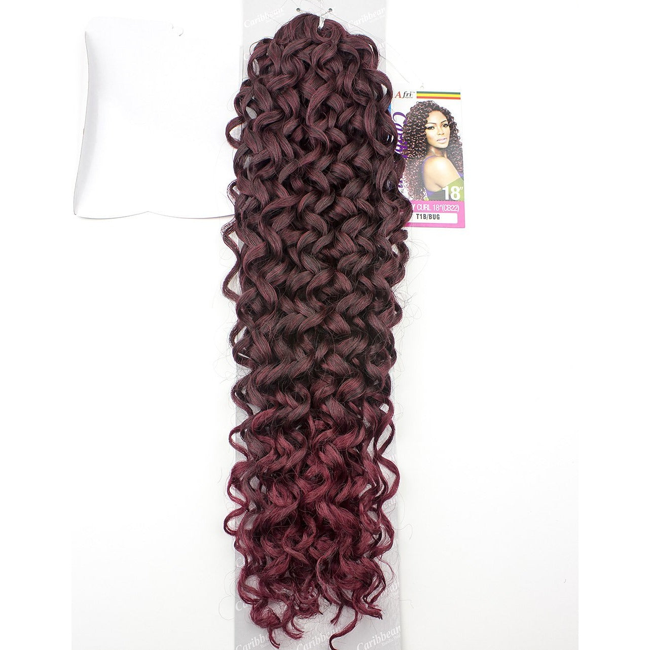 Afri Naptural Caribbean SASSY CURL 18" Crochet Braid