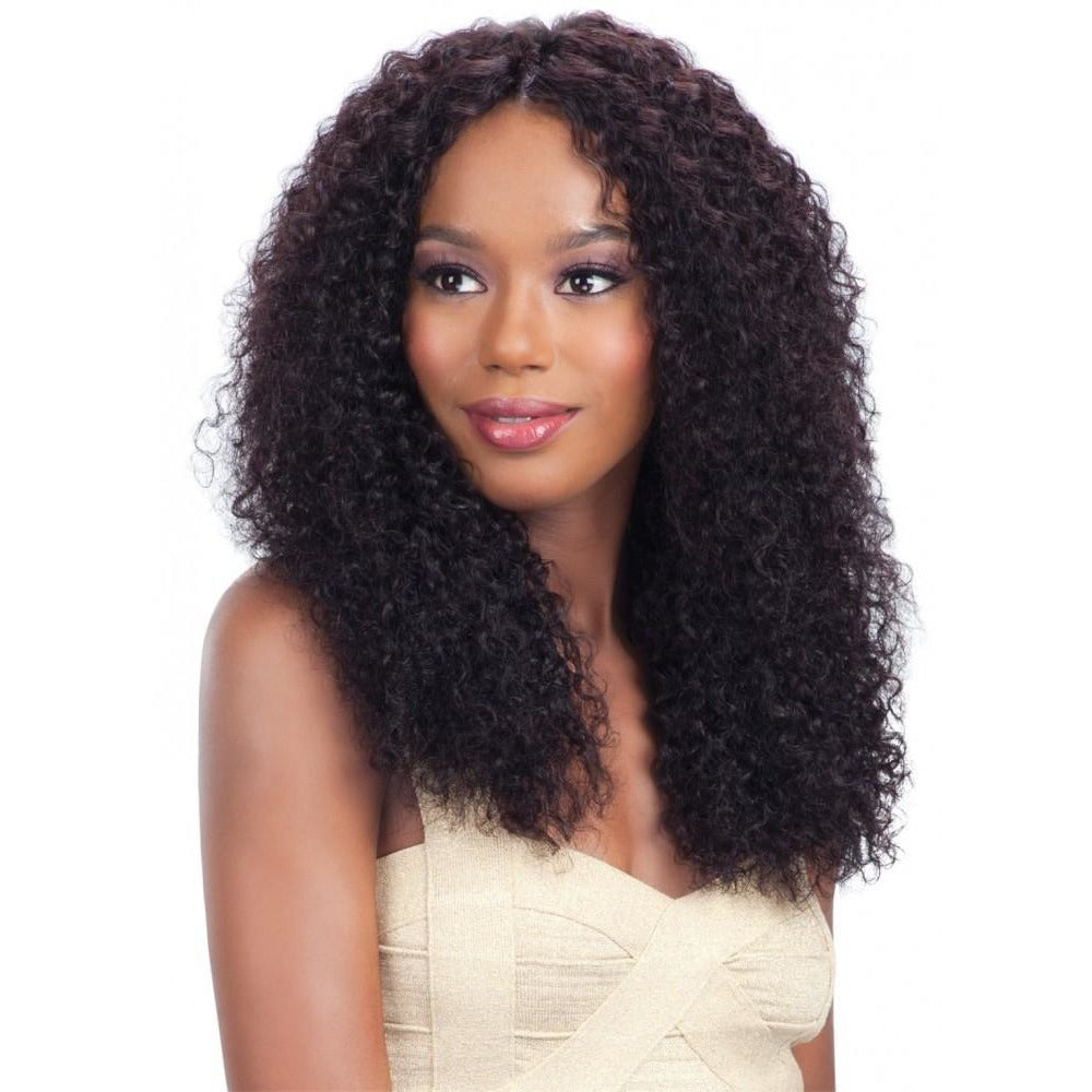 Model Model Nude Fresh Wet & Wavy 100% Virgin Remy Weaving Bohemian Curl 7PCS