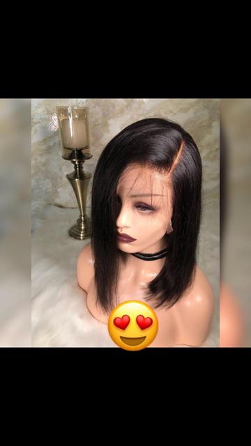 Bob LACE WIG ( 100% HUMAN Hair )