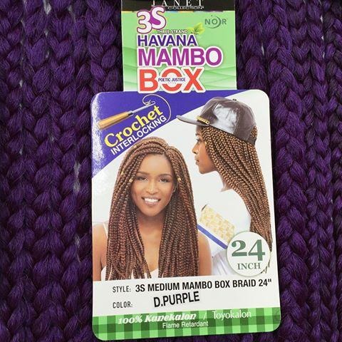 JANET COLLECTION 24" 3S Havana  Mambo Box Braid 100% Kanekalon/Toyokalon