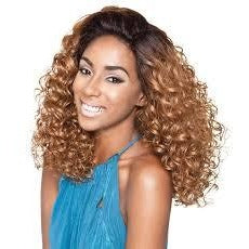 Brown Sugar Human Hair Blend Soft Swiss Lace Wig - BS605