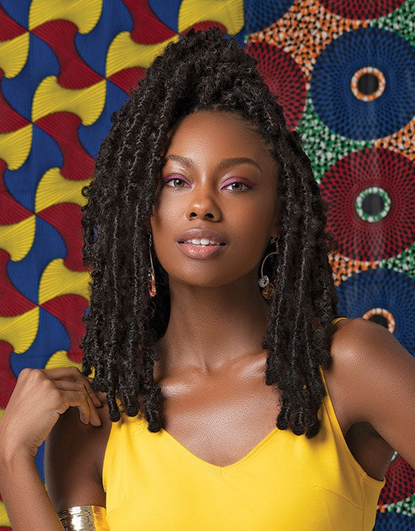 Janet Collection: Nala Tress 3X Butterfly Faux Locs 10/12/14"
