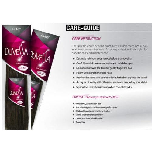 Outre DUVESSA 100% Remi Human Hair Yaki