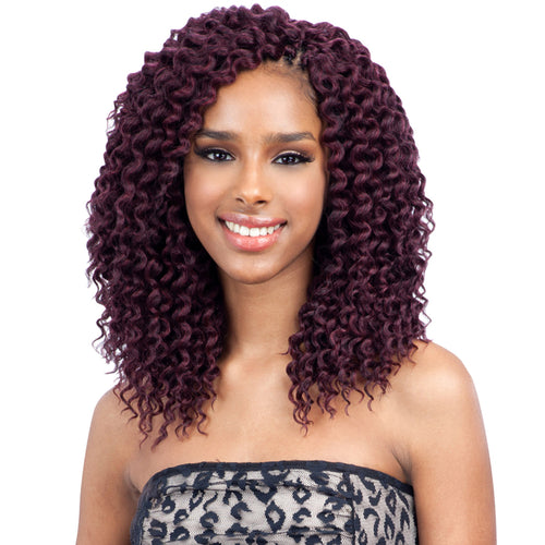 FREETRESS SYNTHETIC HAIR CROCHET BRAIDS DEEP TWIST 10"