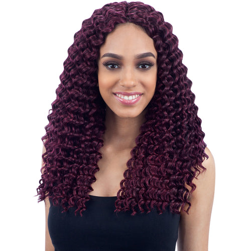 FREETRESS SYNTHETIC HAIR CROCHET BRAIDS DEEP TWIST 14"