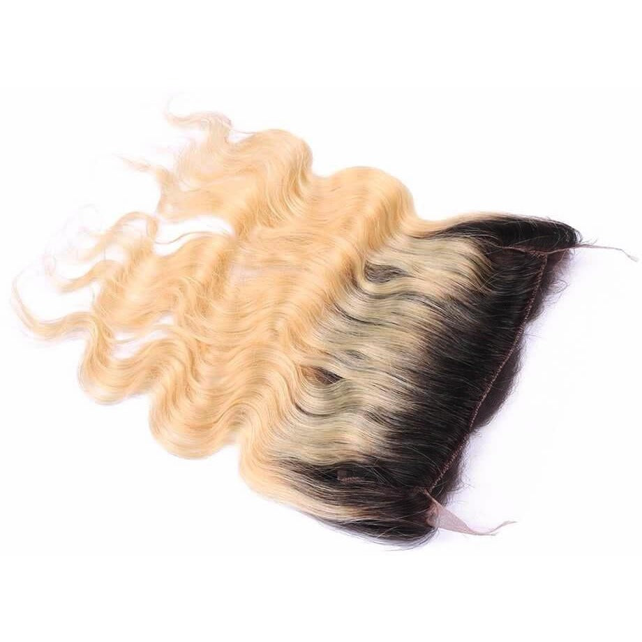 10A Grade 13*4 Blonde Lace Frontal #613 100% Virgin Hair