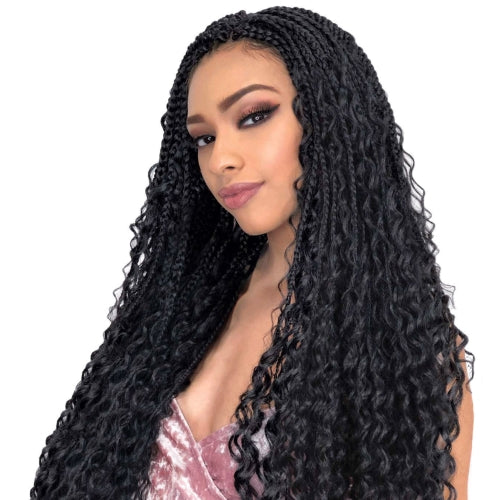 FREETRESS SYNTHETIC HAIR CROCHET BRAIDS BOHO HIPPIE BRAID 22"