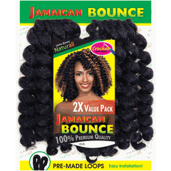 URBAN BEAUTY NATURAL CROCHET LOOP JAMAICAN BOUNCE