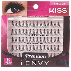 Kiss i-Envy Ultra Black Flare Short Lashes