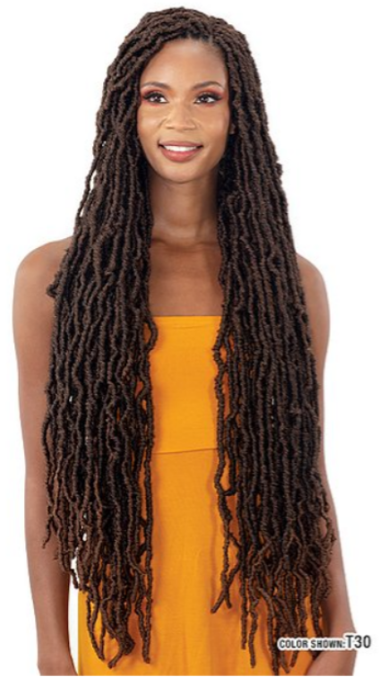 NU LOCS -Mayde Beauty Crochet Braid 3X Modern Soft Loc 28"