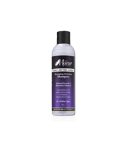 THE MANE CHOICE: Easy On The CURLS - Detangling Hydration Shampoo 8oz