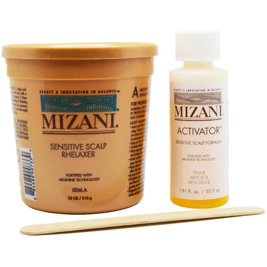 Mizani Relaxer with Sensitive Scalp Formula Activator 7.5oz