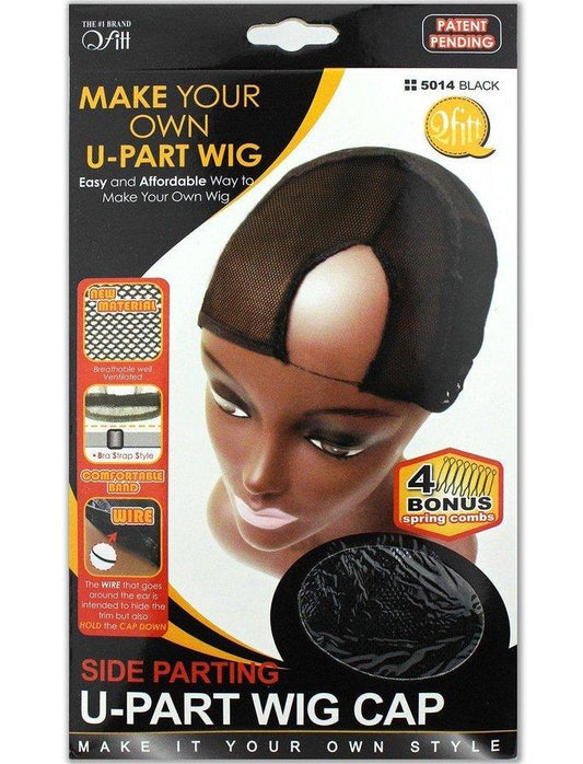 QFITT: Side Parting U-Part Wig Cap