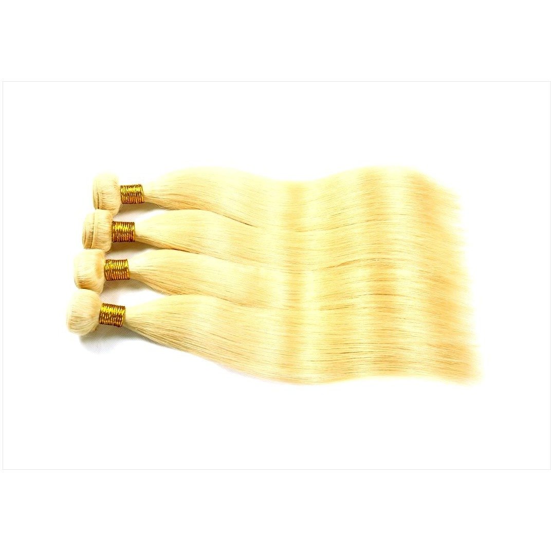 10A Grade Blonde #613 Straight 100% Virgin Hair Bundle