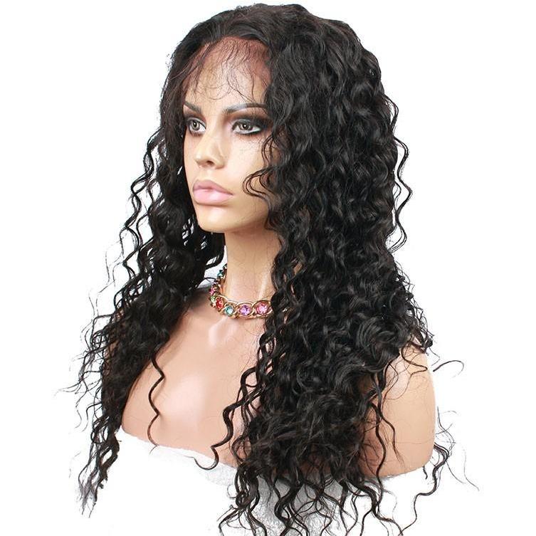 10A Grade Glueless Full Lace Wigs 100% Virgin Hair ( Loose Deep )