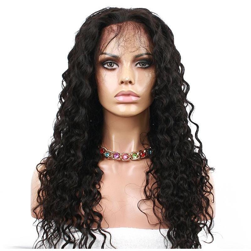 10A Grade Glueless Full Lace Wigs 100% Virgin Hair ( Loose Deep )
