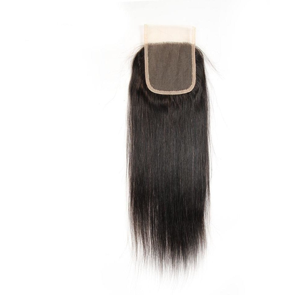 10A Grade 4*4 Lace Closure 100% Virgin Hair -Straight