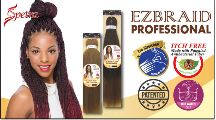 Spetra EZ BRAID 20" - Natural looking pre-stretched professional Braid