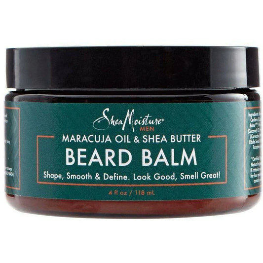 SHEA MOISTURE: MARACUJUA & SHEA OILS BEARD BALM 4OZ