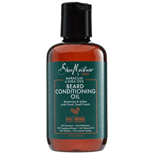 SHEA MOISTURE: MARACUJUA & SHEA OILS BEARD CONDITIONING OIL 3.2OZ