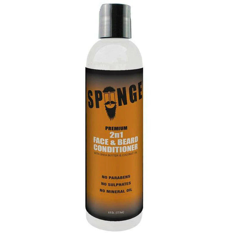 SPUNGE: 2 IN 1 FACE & BEARD CONDITIONER 6OZ
