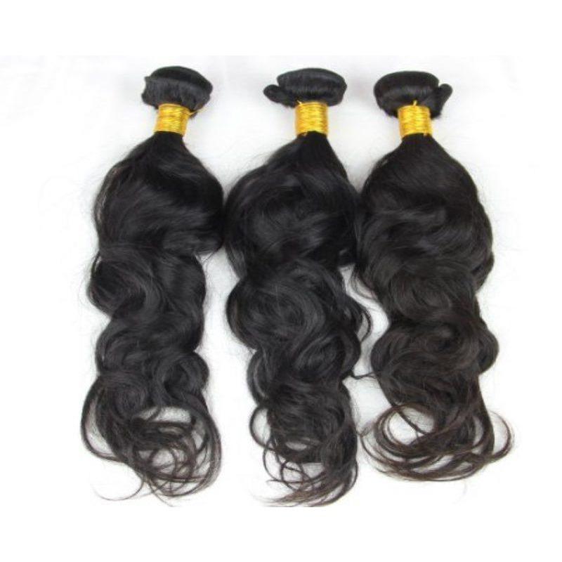 Mink Hair - Virgin Hair Bundles ( 100% Full Cuticle Virgin Hair ) - Natural Wave