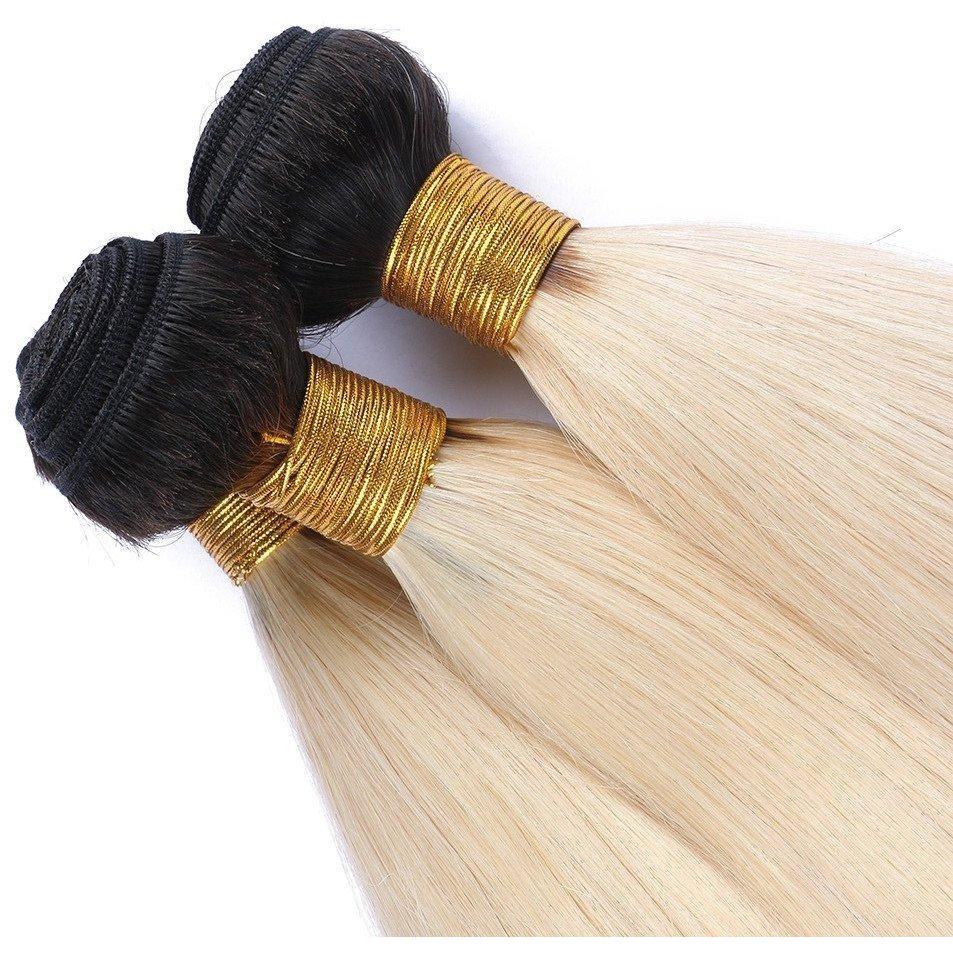 Russian 1b/613 Ombre Blonde 100% Full Cuticle Virgin Hair - Straight