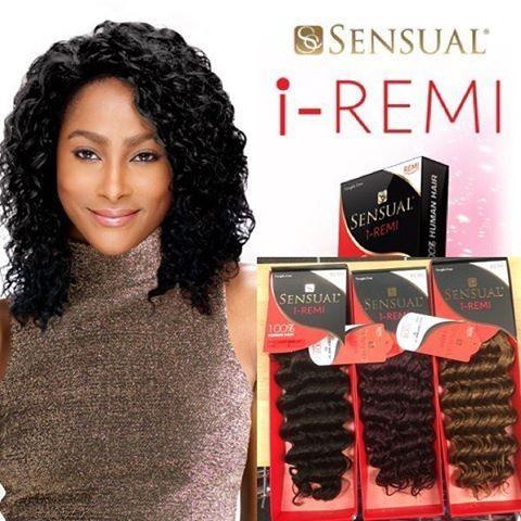 Sensual i-Remi 100% Human Hair  Deep Wave