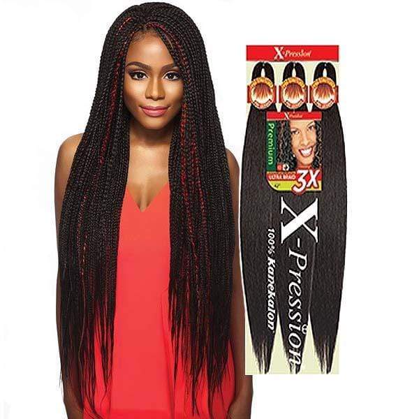 X-Pression: 3X Ultra Pre-Stretched Braid 42"