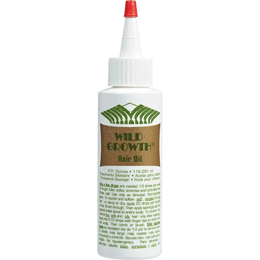 Wild Growth Hair Oil & Light Moisturizer - 4oz