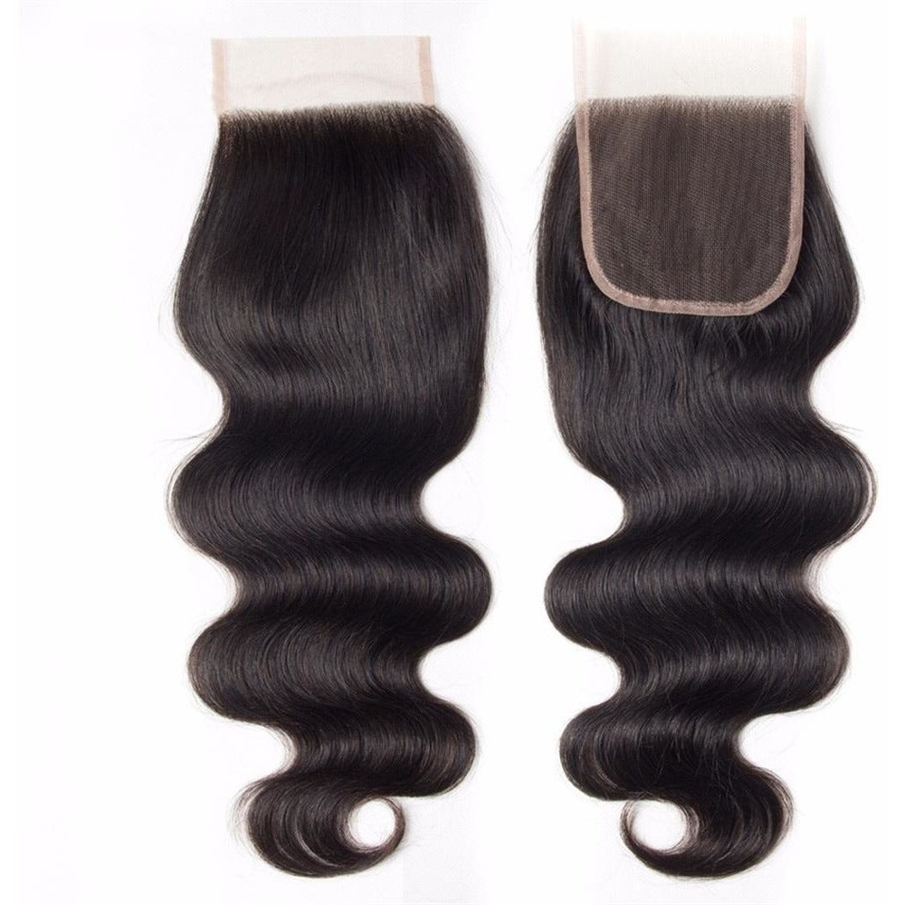 10A Grade 4*4 Lace Closure 100% Virgin Hair - Body Wave